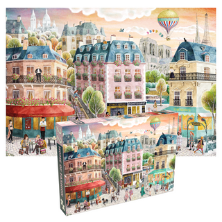 Home of Fashion 1000-teiliges Paris-Puzzle von Penny Puzzle 