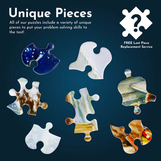 Über und unter 500 XL-Teile-Puzzle von House of Puzzles 