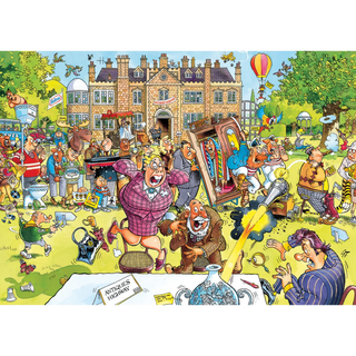 Wasgij Retro original 10 Antique Hunt! with 1000 pieces