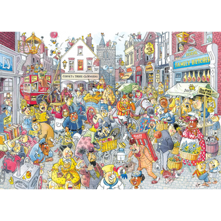 Wasgij Retro Destiny 10 High Street Hassle! with 1000 pieces