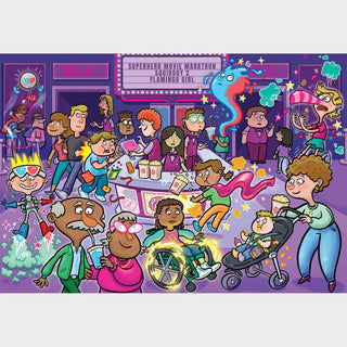 Waqsgij Junior PopCorn Power-up! med 240 brikker