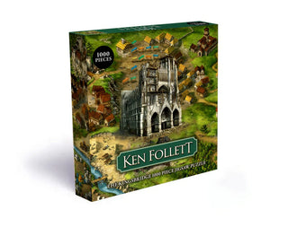 Ken Follett 1000 piece jigsaw puzzle from Laurence King