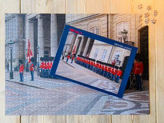 Rote Galla, 1000-teiliges Puzzle von Penny Puzzle