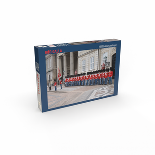 Rote Galla, 1000-teiliges Puzzle von Penny Puzzle