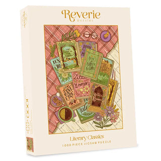 Literary Classics 1000 Piece Deluxe Puzzle by Reverie