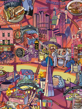 London Gourmet puslespil 1000 brikker Water & Wines