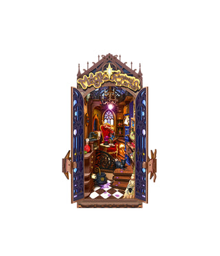 Magic Fantasy Corner Book Nook 185 brikker 3D-puslespil