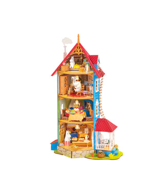 Moomin House Book Nook 441 brikker 3D-puslespil