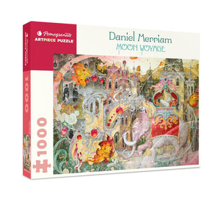 Moon Voyage 1000 brikker puslespil fra Pomegranate