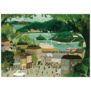 Mister Pike takes a wrong turn puslespil 1000 brikker fra Mon Joli Puzzle