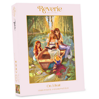 On a Boat 1000 Teile Luxus-Puzzle von Reverie