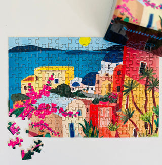 Penny Puzzle Minipuslespil 150 brikker - Santorini Sun