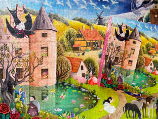 Home of Fairytales 1000 brikker puslespil fra Penny Puzzle / H. C. Andersen puslespil