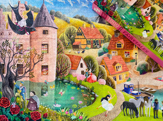 Home of Fairytales 1000 brikker puslespil fra Penny Puzzle / H. C. Andersen puslespil