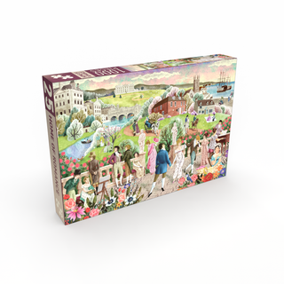 Home of Romance Jane Austen Puzzle 1000 Teile von Penny Puzzle 