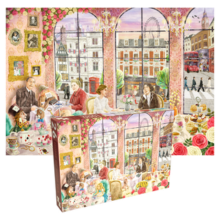 London puslespil Home of High Tea 1000 brikker fra Penny Puzzle