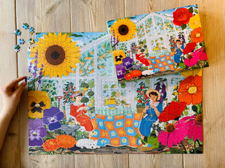 Garten der Freundschaft, 1000 Teile von Penny Puzzle 