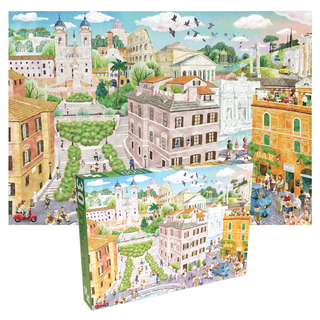 Rom-puslespil | Home of La Dolce Vita 1000 brikker fra Penny Puzzle