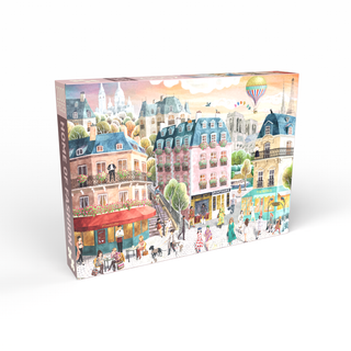 Home of Fashion 2000-teiliges Paris-Puzzle von Penny Puzzle 