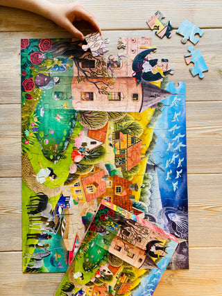 Home of Fairytales 100 XL brikker børnepuslespil +5 år fra Penny Puzzle