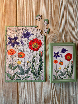 Wild Flora Archive 99-piece mini-puzzle from Penny Puzzle