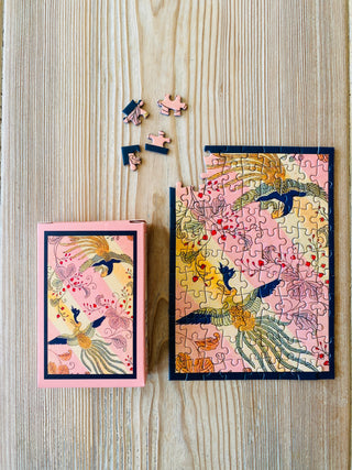 Sakura Phoenix Mini-Puzzle mit 99 Teilen von Penny Puzzle