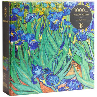 Paperblanks puslespil 1000 brikker - Blue Irises