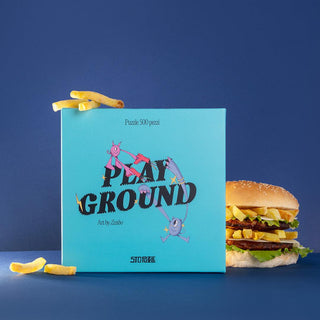 Playground - 500 brikker puslespil fra Sto Puzzle