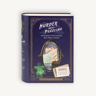 Murder Most Puzzling Poisoned Patisserie 500 brikker puslespil fra Galison