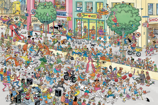 Pumped Up! Jan van Haasteren 1500 piece puzzle