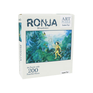 Ronja Røverdatter 200 brikker puslespil Art Puzzle fra Barbo Toys