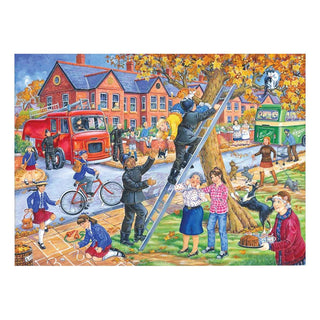 Saving Miss Kitty 250 XL brikker puslespil fra House of Puzzles