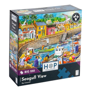 Seagull View jigsaw puzzle 250 XL pieces from House of Puzzles