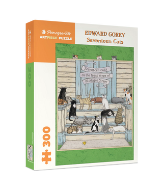 Seventeen Cats 300 XL-Teile-Puzzle von Pomegranate