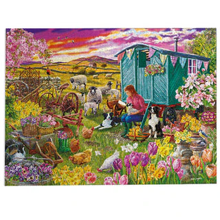 Shepherd's Delight 1000 brikker puslespil fra Gibson