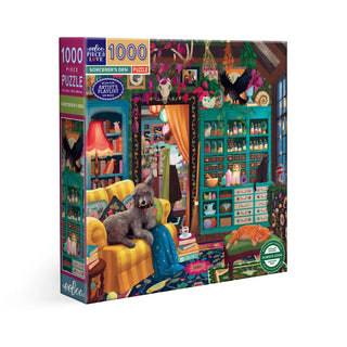 Sorcerer's Den 1000 piece puzzle from eeBoo 