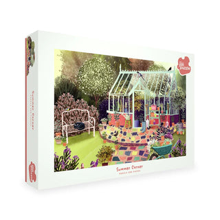 Summer Corner puslespil 500 brikker fra Mon Joli Puzzle