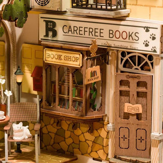Sunshine Town Book Nook 246 brikker 3D-puslespil