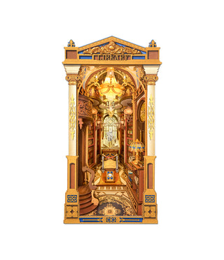 Library of Wonders 258 brikker 3D-puslespil