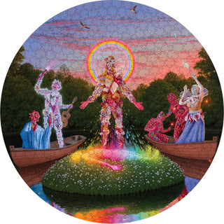 The Birth of Spirit Gardener 500 brikker rundt puslespil fra Pomegranate