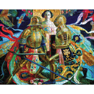 The Duel 1000 brikker puslespil fra Pomegranate