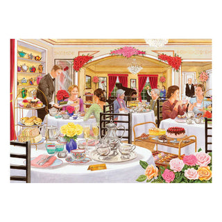 The Rose Tearooms 500 XL brikker puslespil fra House of Puzzles