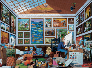 The Ultimate Alphabet: The Letter P 1000 brikker puslespil fra Pomegranate