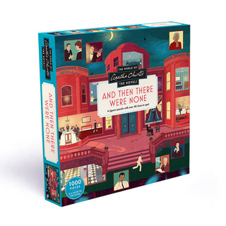 Agatha Christie puzzle And Then There Were None with 1000 pieces from Laurence King