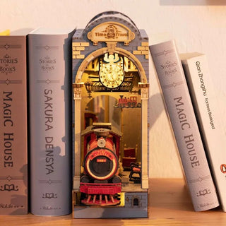 Time Travel Book Nook 258 brikker 3D-puslespil
