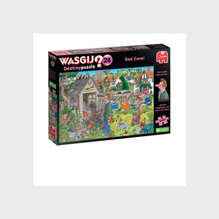 Dad Cave Wasgij puslespil med 1000 brikker