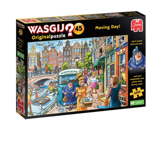 Wasgij Original 45, 1000 brikker puslespil Moving House