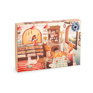 Cozy Cafe 1000 piece puzzle from Trevell