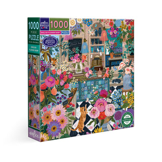 English Flower Shop 1000 brikker puslespil fra eeBoo
