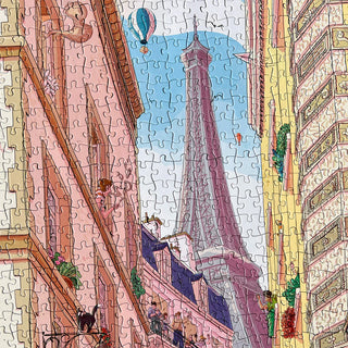 Parigi - 1000 brikker puslespil fra Sto Puzzle